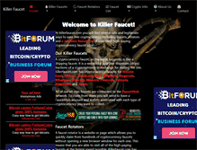 Tablet Screenshot of killerfaucet.com